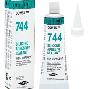 Dowsil 744 RTV Weißer Silikon-Klebedichtstoff, 90-ml-Tube