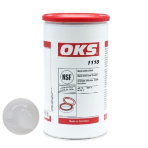OKS 1110 Mehrzweck-Silikonfett in Lebensmittelqualität, farblos, NLGI-3, 1 kg