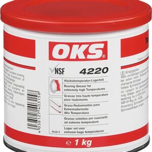 OKS 4220 Lagerfett in Lebensmittelqualität für extrem hohe Temperaturen, 1 kg
