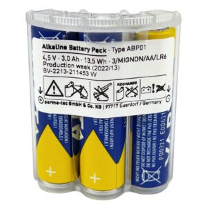 Perma 101351 Alkalibatterie-Pack Typ ABP01 STAR Vario 4,5 V 3,0 Ah