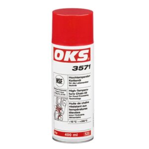 OKS 3571 Hochtemperatur-Kettenöl H1 in Lebensmittelqualität VG 320 400 ml Spray