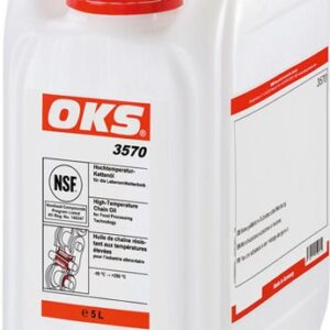 OKS 3570 Hochtemperatur-Kettenöl H1 in Lebensmittelqualität ISO VG 320 – 5l