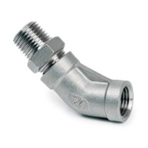 Perma 104873 Winkel 45° Edelstahl R1/4 männlich x Rp1/4 weiblich