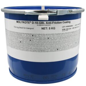 Molykote D-10 GBL Anti-Friction-Beschichtung Graphitschwarz 5-kg-Eimer