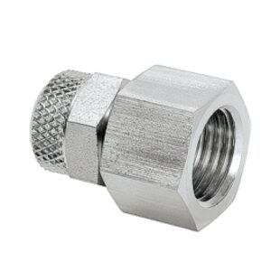 Perma 104866 Schlauchverbinder G1/4 innen für Schlauch aØ 8 mm