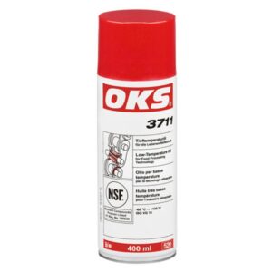OKS 3711 Tieftemperaturöl, Lebensmittelqualität H1 ISO VG 7, 400-ml-Spray