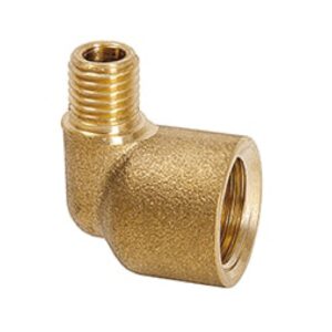 Perma 104829 Winkel 90° Messing M8x1 Außengewinde x G1/4 Innengewinde