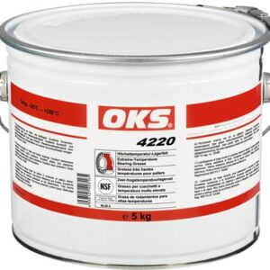 OKS 4220 Lagerfett in Lebensmittelqualität für extrem hohe Temperaturen, 5 kg
