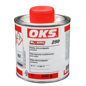 OKS 250 Weiße, metallfreie Mehrzweckpaste, 250 g Pinseldose