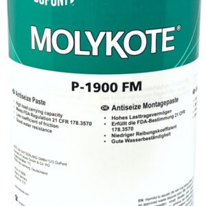 Molykote P-1900 FM Fettpaste für Lebensmittelmaschinen, Festschmierstoff, 1 kg