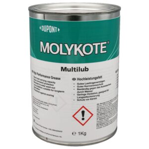 Molykote Multilub Hochleistungsfett für Metall/Metall NLGI-2 1kg