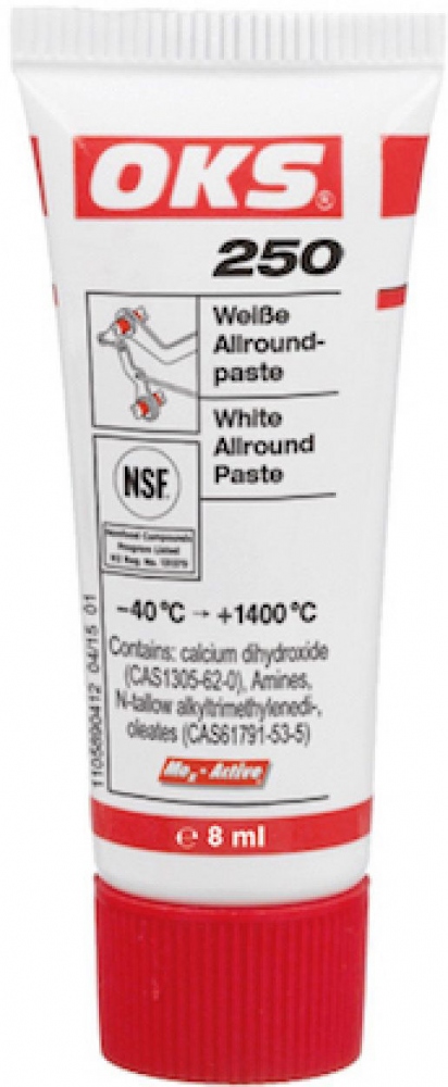OKS 250 Weiße Mehrzweckpaste, metallfrei, 8-ml-Tube