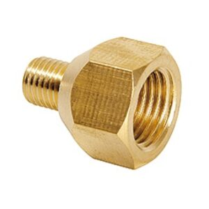 Perma 104838 Reduzierstück Messing M8x1 männlich x G1/4 weiblich