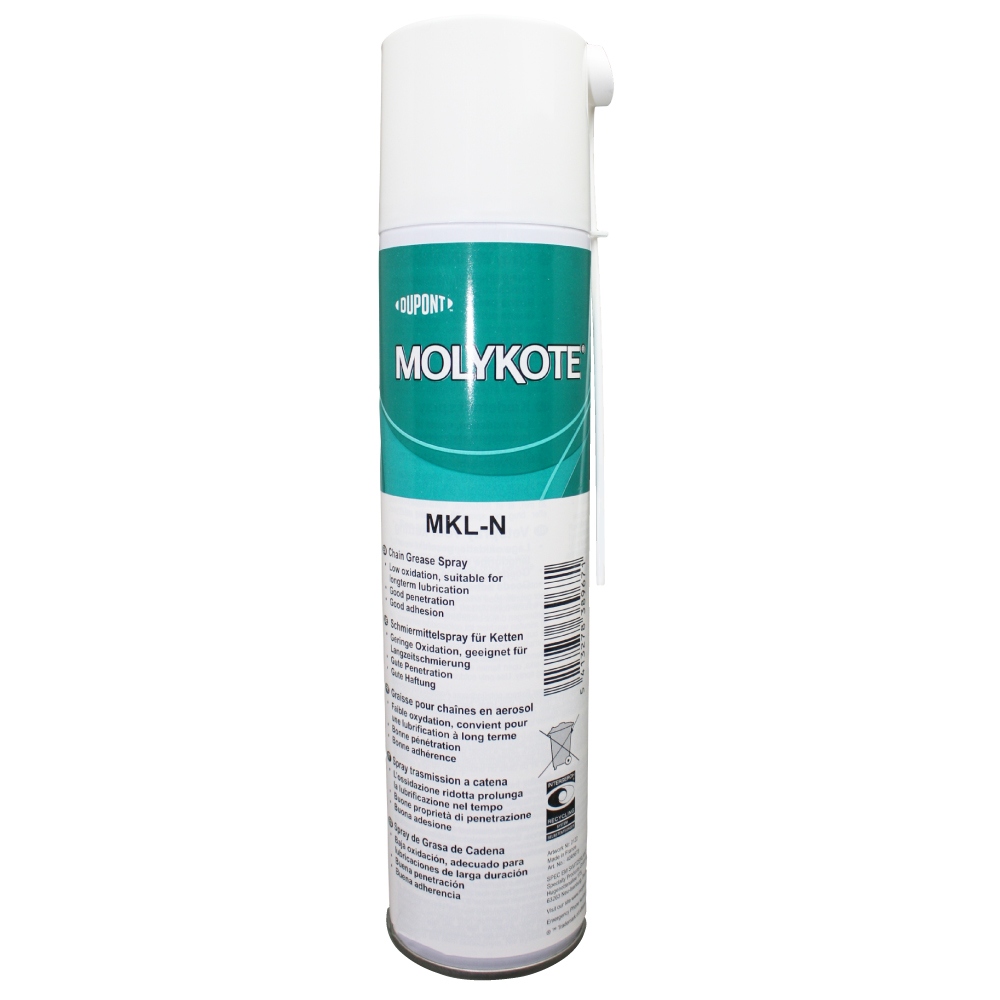 Molykote MKL-N Kettenfettspray schwarz 400ml
