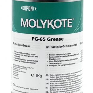 Molykote PG 65 Plastislip Synthetisches Kohlenwasserstofffett NLGI-1 1 kg Dose
