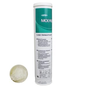 Molykote G-4501 FM Weißes synthetisches Mehrzweckfett NLGI-1 400 g
