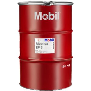 Mobilux EP 3 Mehrzweck-Lagerfett auf Lithiumbasis, 180-kg-Fass
