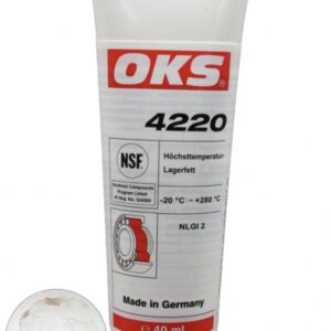 OKS 4220 Lagerfett in Lebensmittelqualität für extreme Temperaturen, 40 ml