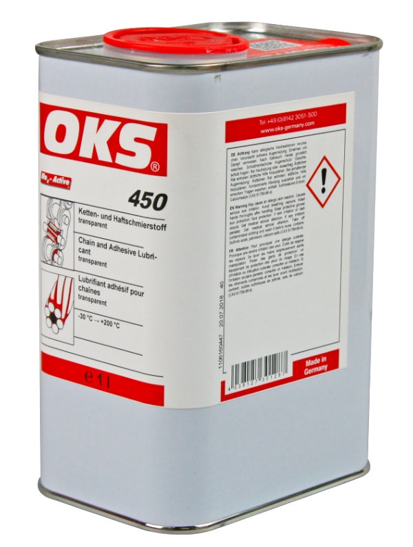OKS 450 Kettenhaftschmierstoff transparent 1L Dose