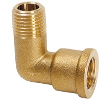 Perma 104827 Winkelstück Messing 90°C G1/4a x G1/4i