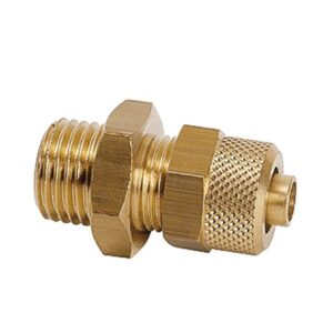 Perma 104822 Rohrverbinder Messing G1/4 männlich für Rohr aØ 8 mm