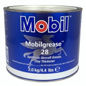 Mobilgrease 28 Synthetisches Luftfahrtfett MIL-PRF-81322G 2kg Dose
