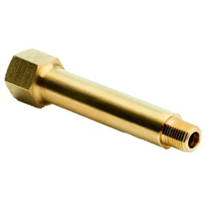 Perma 109848 Verlängerung Messing 50 mm R1/8 männlich x G1/4 weiblich