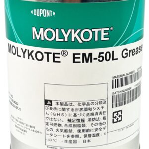 Molykote EM-50L Synthetisches Kohlenwasserstofföl/Lithiumseifenfett, 1-kg-Dose