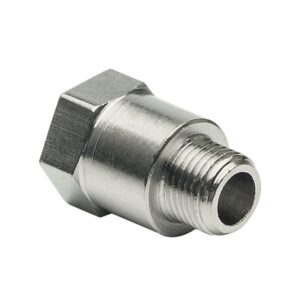 Perma 101576 Verlängerung Messing vernickelt 16 mm G1/8 männlich x G1/8 weiblich