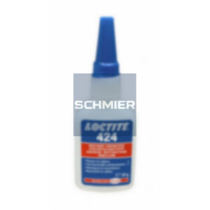 Loctite 424 Sekundenkleber auf Cyanacrylat-Ethylbasis, 50-g-Flasche
